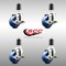 Service Caster 3 Inch 316SS Solid Poly Swivel 1-5/8 Inch Expanding Stem Caster Set Brake SCC SCC-SS316EX20S314-SPUS-TLB-158-4 - alternate 4